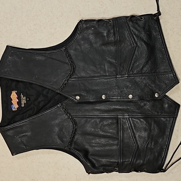 easy rider | Other | Mens Easy Rider Xl Leather Motorcycle Vest | Poshmark